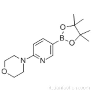 Morfolina, 4- [5- (4,4,5,5-tetrametil-1,3,2-diossaborolan-2-il) -2-piridinile] CAS 485799-04-0